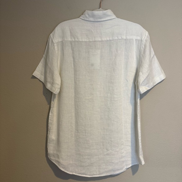 Quince 100% European Linen Short Sleeve Shirt - Picture 6 of 8